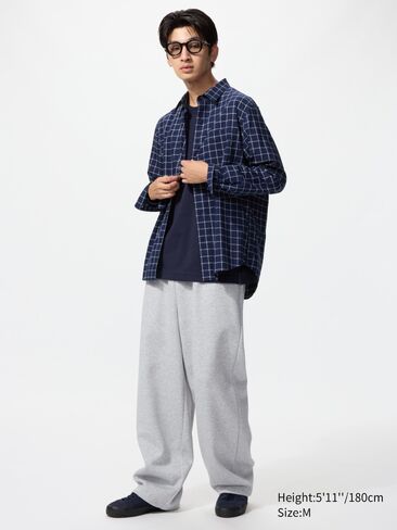 Uniqlo Broadcloth Shirt | Checked in Saudi Arabia