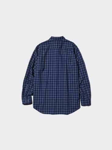 Uniqlo Broadcloth Shirt | Checked in Saudi Arabia