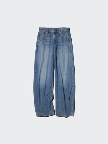 Uniqlo Barrel Jeans in Saudi Arabia
