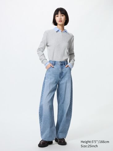 Uniqlo Barrel Jeans in Saudi Arabia