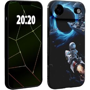 علبة هاتف رائد فضاء لطيف لـ iPhone XR Case للأولاد ، تصميم Cool Cartoon Rocket Design الفاخرة على غطاء حماية الكاميرا المتوافق مع حالات iPhone XR in Kuwait