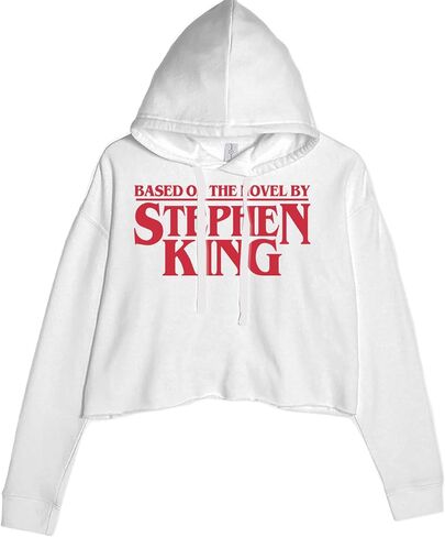Based On The Novel by Stephen King Cropped Fleece Hoodie, Soft & Cozy Fabric, Trendy Fit, Stylish Pullover in Saudi Arabia