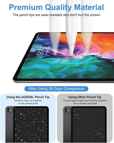 Replacement Tips for Apple Pencil Pro/2nd Gen/1st Gen/USB C, Pink Case in Saudi Arabia