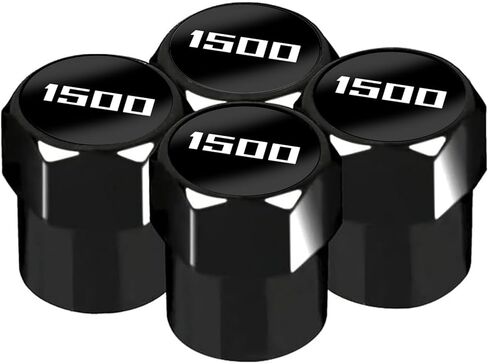 أغطية جذعية صمام الإطارات متوافقة مع ملحقات F Sport-fit F الرياضية لأغطية جذع إطارات السيارة. (فضي-F) in Kuwait