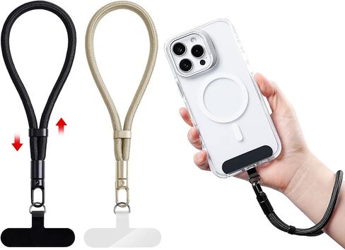 2 حزمة حبل الهاتف لحالة الهواتف المحمولة ، حزام معصم الهاتف للحالة ، حبل معصم حزام الهاتف المحمول للنساء والرجال in Kuwait