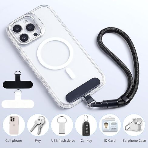 2 حزمة حبل الهاتف لحالة الهواتف المحمولة ، حزام معصم الهاتف للحالة ، حبل معصم حزام الهاتف المحمول للنساء والرجال in Kuwait