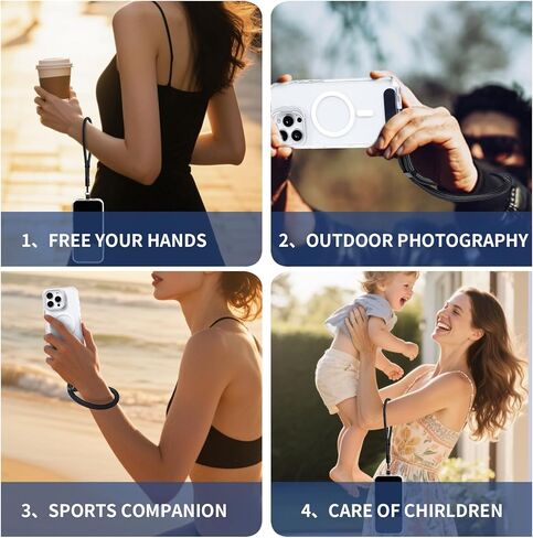 2 حزمة حبل الهاتف لحالة الهواتف المحمولة ، حزام معصم الهاتف للحالة ، حبل معصم حزام الهاتف المحمول للنساء والرجال in Kuwait