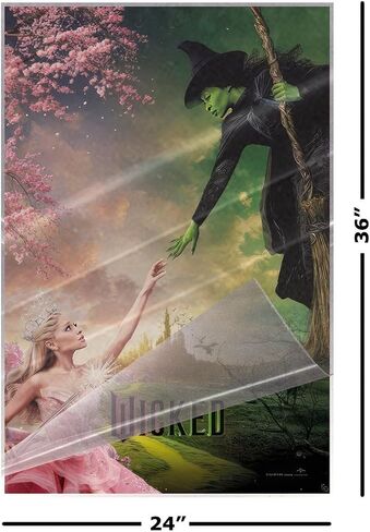 Wicked - Movie Poster (Regular Style) (Size: 24" x 36") in Saudi Arabia