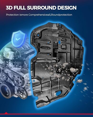 KAX NI1228109 Engine Splash Shield Compatible with 2007-2012 Sentra in Saudi Arabia