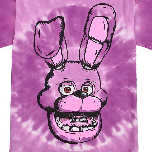 Five Nights at Freddy's Bonnie The Bunny Men's Purple Short Sleeve Tee in Saudi Arabia