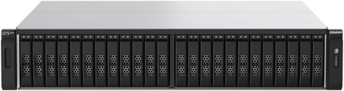 QNAP TS-H2490FU-7302P-256G 24 BAY DUAL NAD NAS مع موانين ذكيين مزدوجين 25GBE و 1100W PSU زائدة عن الحاجة in Saudi Arabia