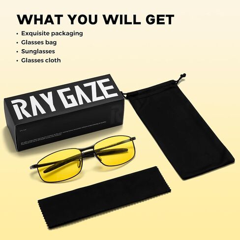 Retro Rectangle Narrow Polarized Sunglasses for Men, UV400 Metal Frame Mens Sunglasses for Driving & Outdoors in Saudi Arabia