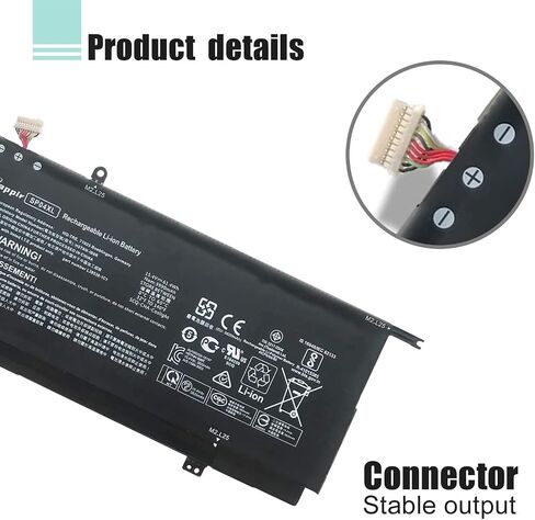 KB06XL 902499-855 Battery Replacement for HP Spectre X360 15 15-BL1XX 15-BL0XX 15-Bl012DX 15-BL002XX 15T-BL000 15T-BL100 15-bl012dx Series for hp Spectre x360 Battery in Saudi Arabia