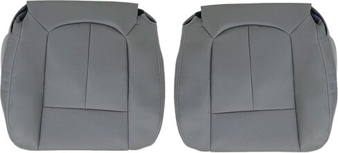 NLQR Driver and Side Bottom Seat Covers Replacement Leather Perforated Khaki Compatible with Ford F150 Lariat 2009 2010 2011 2012 2013 2014 in Saudi Arabia