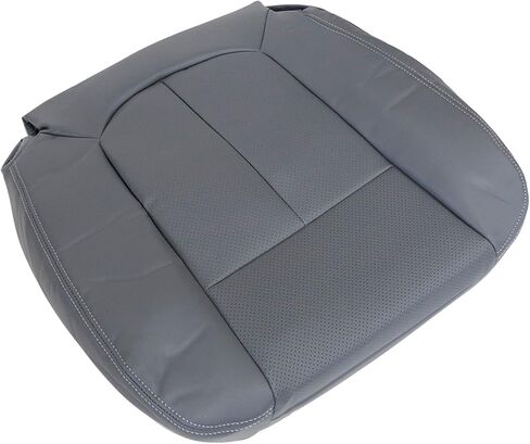 NLQR Driver and Side Bottom Seat Covers Replacement Leather Perforated Khaki Compatible with Ford F150 Lariat 2009 2010 2011 2012 2013 2014 in Saudi Arabia