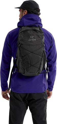 Arc'teryx Aerios 18 Backpack | Ultralight 18L Daypack with a Customizable Fit | Nightscape, Regular in Saudi Arabia