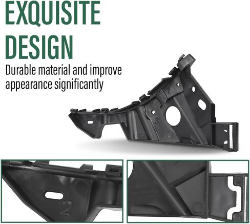GRAND ORANGE Front Bumper Grille Bracket Left Driver Side Compatible with Buick LaCrosse 2010 2011 2012 2013 22782285, 20909987, 22769417 Black in Saudi Arabia
