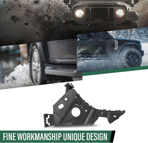GRAND ORANGE Front Bumper Grille Bracket Left Driver Side Compatible with Buick LaCrosse 2010 2011 2012 2013 22782285, 20909987, 22769417 Black in Saudi Arabia