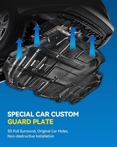 PHILTOP Engine Splash Shield متوافق مع 2015-2017 Sonata 2.4L، استبدال واقيات علبة المحرك # HY1228188 in Saudi Arabia