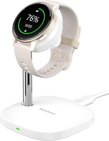 Watch Charger Stand for Garmin Watch Forerunner 165/265/45 ، Vivoactive 6/5 ، غريزة 3/2 ، Tactix ، نهج ، سلسلة Quatix ولأجهزة مراقبة Garmin متعددة ، Swanscout 505gm in Saudi Arabia
