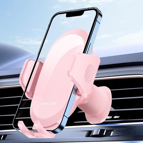 Miracase Phone Holders for Your Car with Metal Hook Clip, Air Vent Cell Phone Stand Car Mount,Automobile Cradle Fit for All Smartphones(2 Pack) in Saudi Arabia