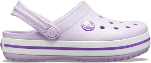 Crocs Kids Crocband Clogs, White Holiday, 13 Little Kid in Kuwait