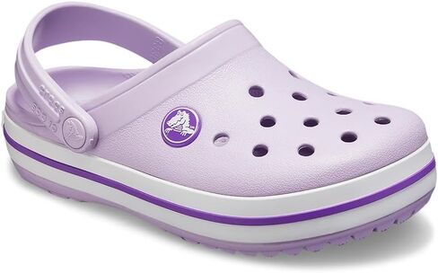 Crocs Kids Crocband Clogs, White Holiday, 13 Little Kid in Kuwait