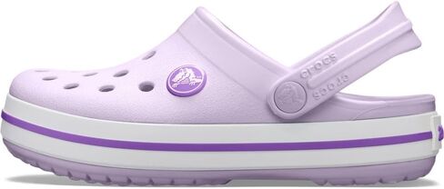 Crocs Kids Crocband Clogs, White Holiday, 13 Little Kid in Kuwait