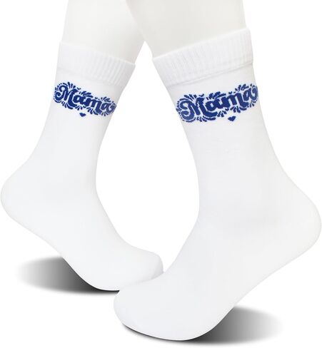 جوارب Cheer Mom باللون الوردي، مثالية للألعاب والمسابقات وروح الفريق، وهدايا للأم، وهدايا عيد الأم، وهدية عيد الميلاد.(065) in Kuwait