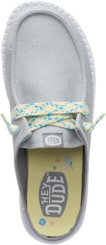 HEYDUDE Women's Wendy Slip Friendship Lace Mules | Lightweight Slip-On Shoes for Travel & Casual Wear in Saudi Arabia