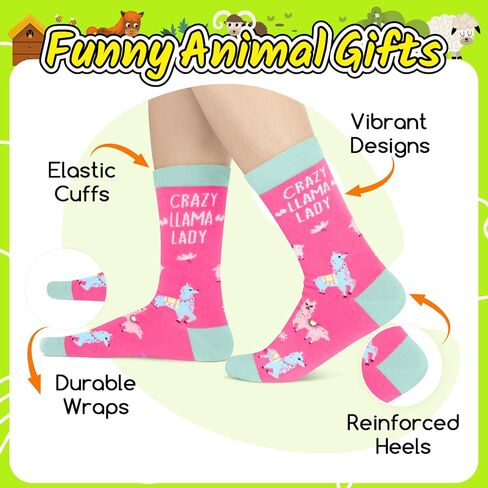 HAPPYPOP Rubber Duck Gifts for Women - Crazy Duck Lady Gifts Cute Rubber Ducky Socks for Teen Girls in Saudi Arabia