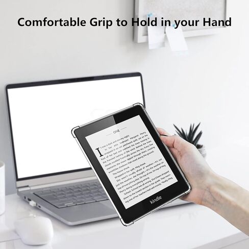 بالنسبة إلى 6 'kindle 8 case clear 2016 ، slim for kindle 8th gen cover ، legthpweight frackproof tpu cover shell for e-reader-clear in Saudi Arabia