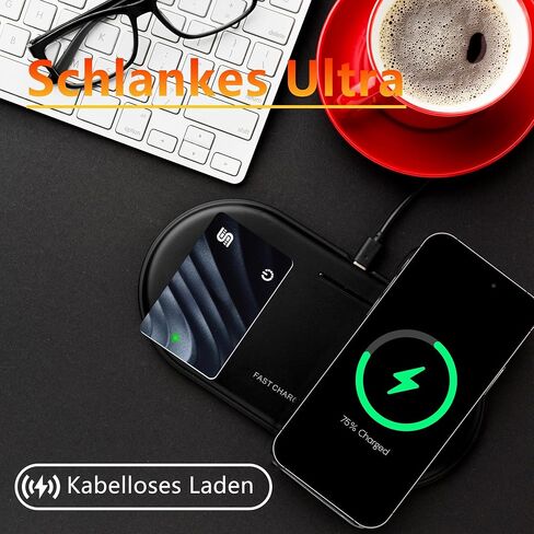 Ultra-Thin Find My Card Tracker with NFC Digital Business Card, Apple Find My Network Integrated(iOS Only), Wireless Charging & 6-Month Battery, IP68 Waterproof, Wallet & Bag in Saudi Arabia