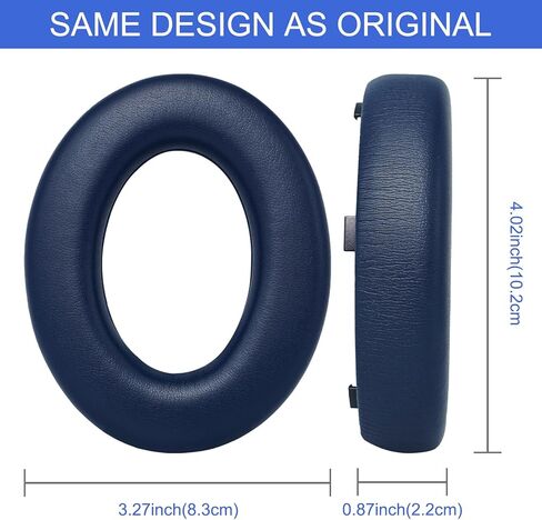 Replacement Ear Pads for Bose NC700 Noise Cancelling Headphones, Upgrade Protein Leather Earpad Cushions for Bose 700 Over-Ear Headset (Black) in Saudi Arabia
