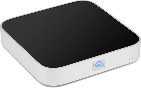 OWC (Enclosure only) miniStack STX, Upgradeable Expansion Solution and Thunderbolt Hub/Mini Dock with 3 Extra TB4 Ports. for Mac Studio, Mac mini and Other Devices. Matte Black in Saudi Arabia