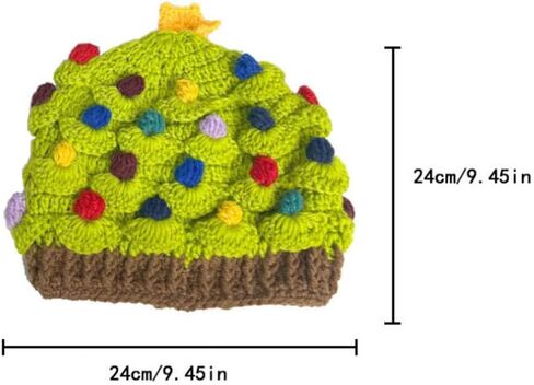 URAWOW Orange Beanies Knit Hats for Women Men Skull Cap Crochet Bucket Hat Knitted Handmade Warm Cute Christmas Santa Fruit in Kuwait