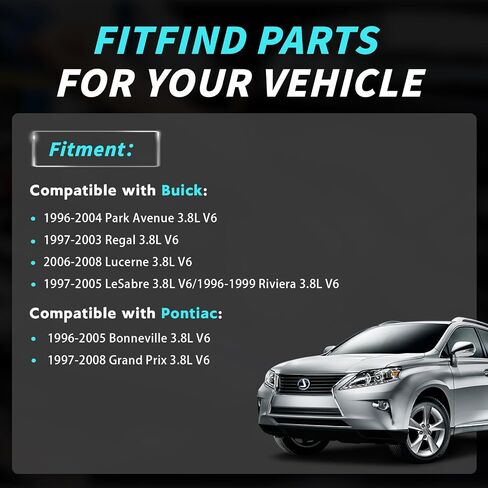 مجموعة من 1 ملفات إشعال UF305 56029098AB 56032520AB مع 6 شمعات إشعال إيريديوم ومجموعة أسلاك توصيل الإشعال المتوافقة مع كرايسلر دودج باسيفيكا تاون كانتري فوييجر جراند كارافان روتان V6 3.3 لتر in Kuwait