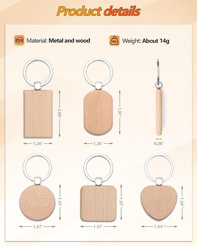 Custom Personalized Wooden Keychain Bulk, Carved & Printing Wood Keychains for School/Family/Promotion/Company Event in Saudi Arabia