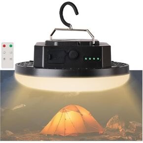 12000mAh 4000LM Camping Lights 3 Lighting Modes Bright Rechargeable LED Lamp 40W Hanging Tent Lights IPX5 Waterproof,Magnet,Power Failure Emergency Survival Kits & Christmas Day Gift in Saudi Arabia