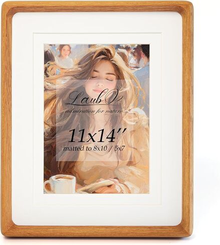 إطارات صور خشبية كبيرة مقاس 11 × 14 غير لامعة مقاس 8 × 10 / 5 × 7، إطارات من خشب الجوز الأسود الطبيعي باللون البني in Saudi Arabia