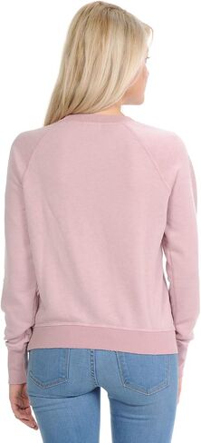 YURO-K Women's Premium Long Sleeve Crew Neck Vintage Raglan Sweatshirt Pullover X-Small - X-Large in Saudi Arabia
