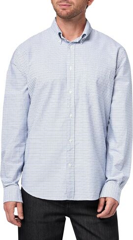 Brooks Brothers Men's Friday Oxford Long Sleeve Pattern Sport Shirt in Saudi Arabia