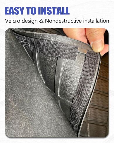 Cargo Liners Backrest Mat for Jeep Wagoneer L & Grand Wagoneer L Accessories 2022-2025 with Hook&Loop Rear Trunk Mat Rear Seat Back Cover Protector All Weather Anti-Slip Split Dog Liner 5 PCS in Kuwait