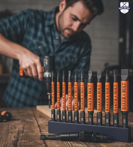 96pc Master Screwdriver Bit Set - Full Driver Set Phillips, Robertson, Allen Metric, Allen SAE, TORX, Slotted SAE, Slotted Metric- Magnetic 1/4in Hex Shank Drill Bits - The Full GIFD Collection. in Saudi Arabia