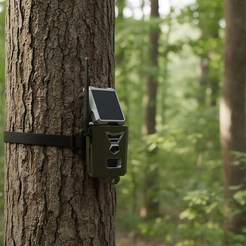 Protective Case for Cellular Trail Cameras - Fits Flex, Flex-G6, and Flex-S - Lockable Steel Case with Robust Protection, Solar Panel Port & Versatile Mounting Options, SB-500S in Saudi Arabia