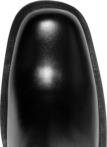 DKNY Women's Ithara Heeled Knee High Boot with Belt Detail Fashion in Saudi Arabia