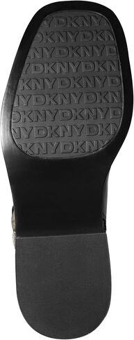 DKNY Women's Ithara Heeled Knee High Boot with Belt Detail Fashion in Saudi Arabia