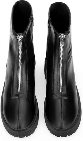 Perphy Platform Zipper Chunky Heel Chelsea Boots for Women in Saudi Arabia