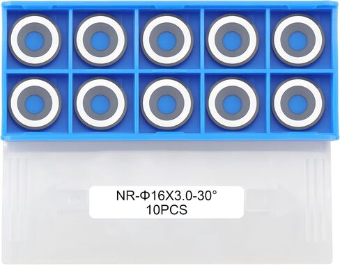 11mm Negative Rake Carbide Inserts with 2" Radius, 11x11x2.0mm Square Replacement Cutters for Woodturning Lathe Tools, Fits EWT Ci2 Roughers, Ideal for Resin and Hardwoods, 10pcs in Saudi Arabia