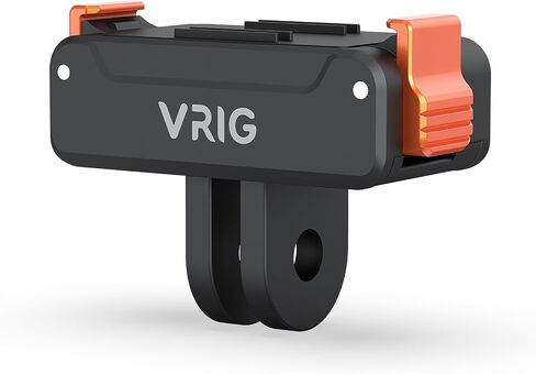 VRIG Magnetic Quick Release Adapter Mount Base for DJI Osmo Action 5 Pro / 4/3 / Osmo 360, Quick-Release Tripod Accessories (1/4 Thread Mount) in Saudi Arabia